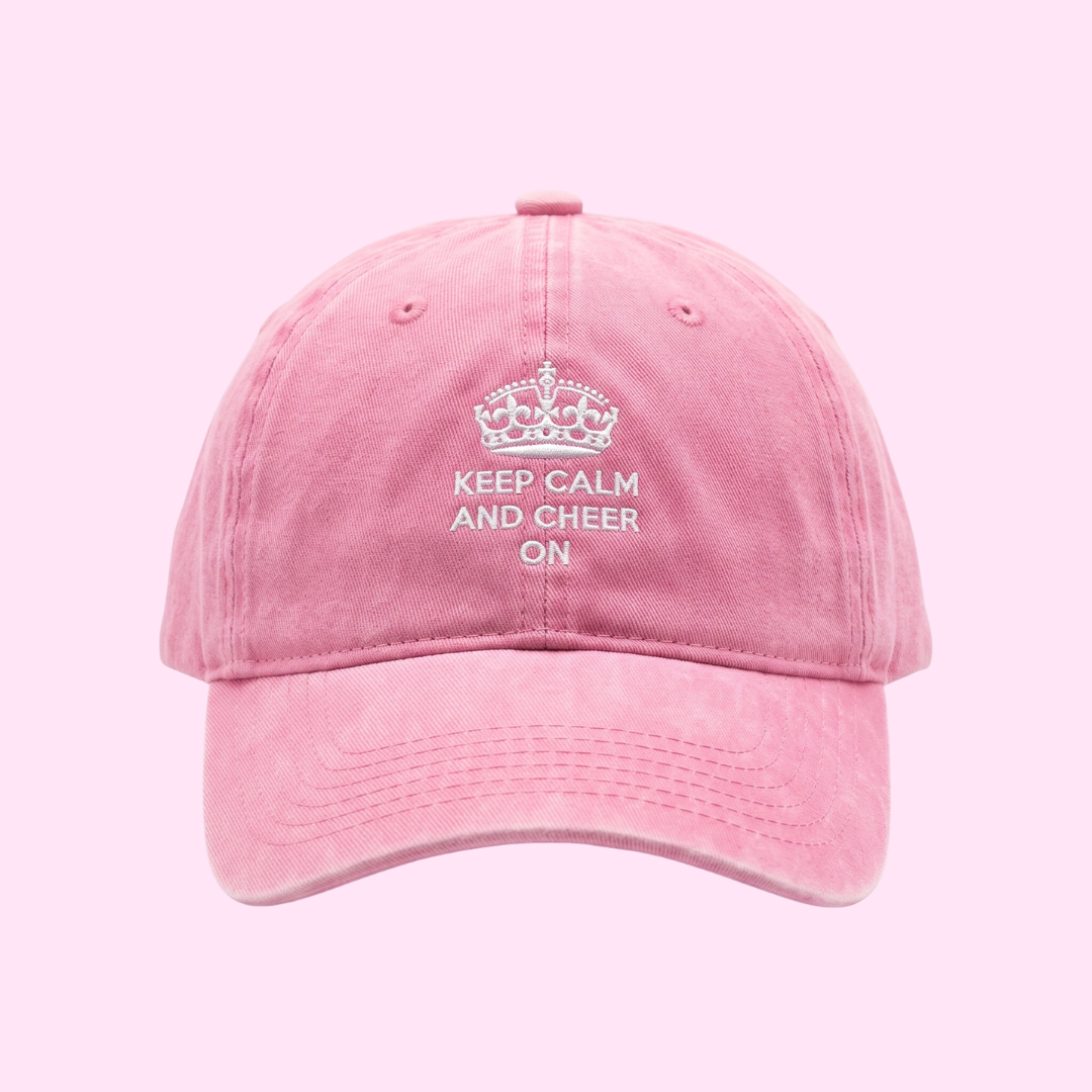 "Keep Calm & Cheer On" Hat
