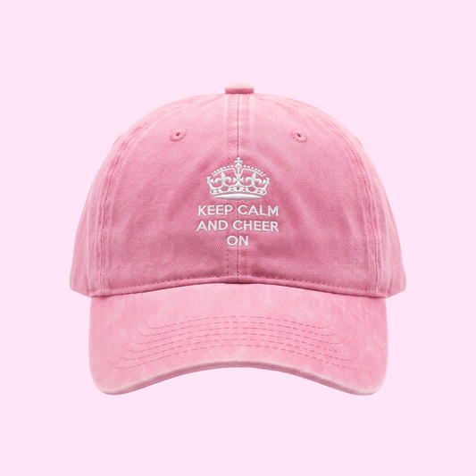 "Keep Calm & Cheer On" Hat